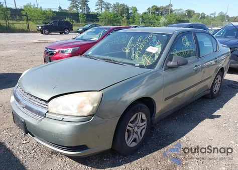 2005 Chevrolet Malibu из США, поврежденный, VIN 1G1ZS52FX5F137573